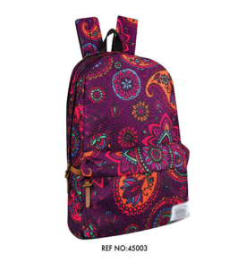 Flower-3 45003 Backpacks<